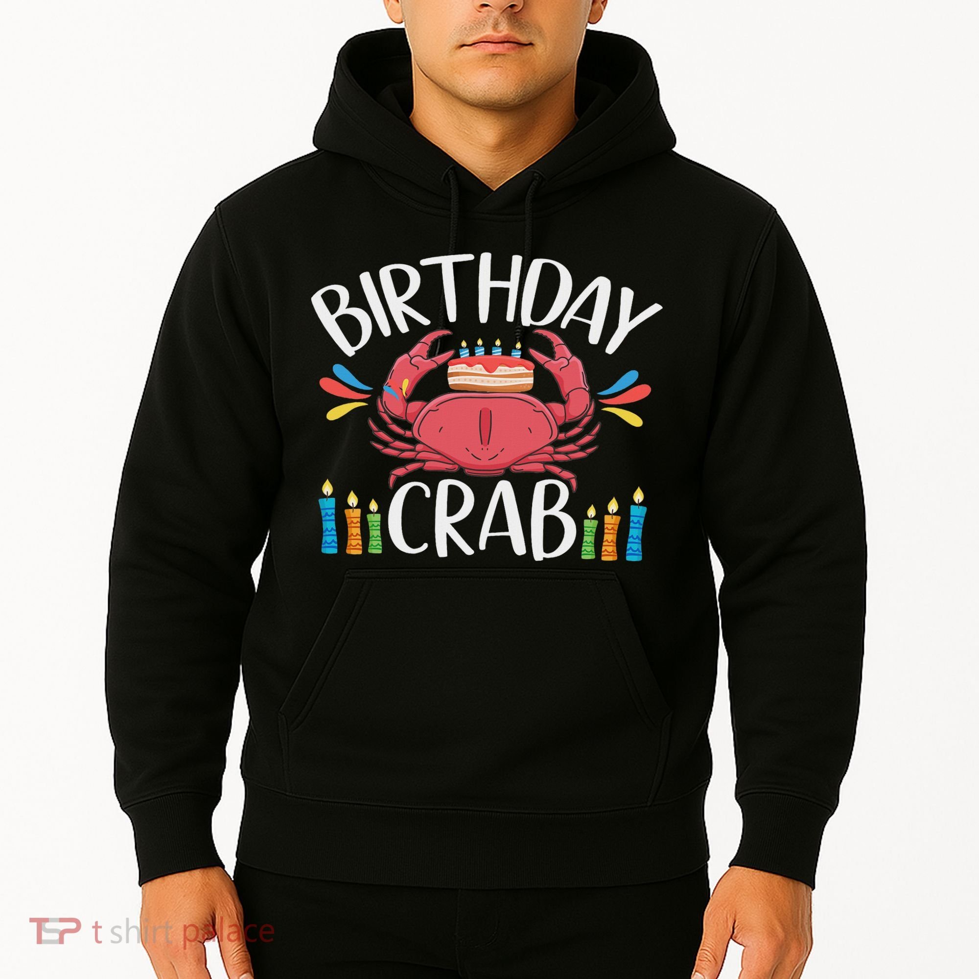 Crab Party Birthday Crab Birthday Hoodie