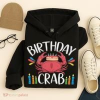 Crab Party Birthday Crab Birthday Hoodie thumb 4