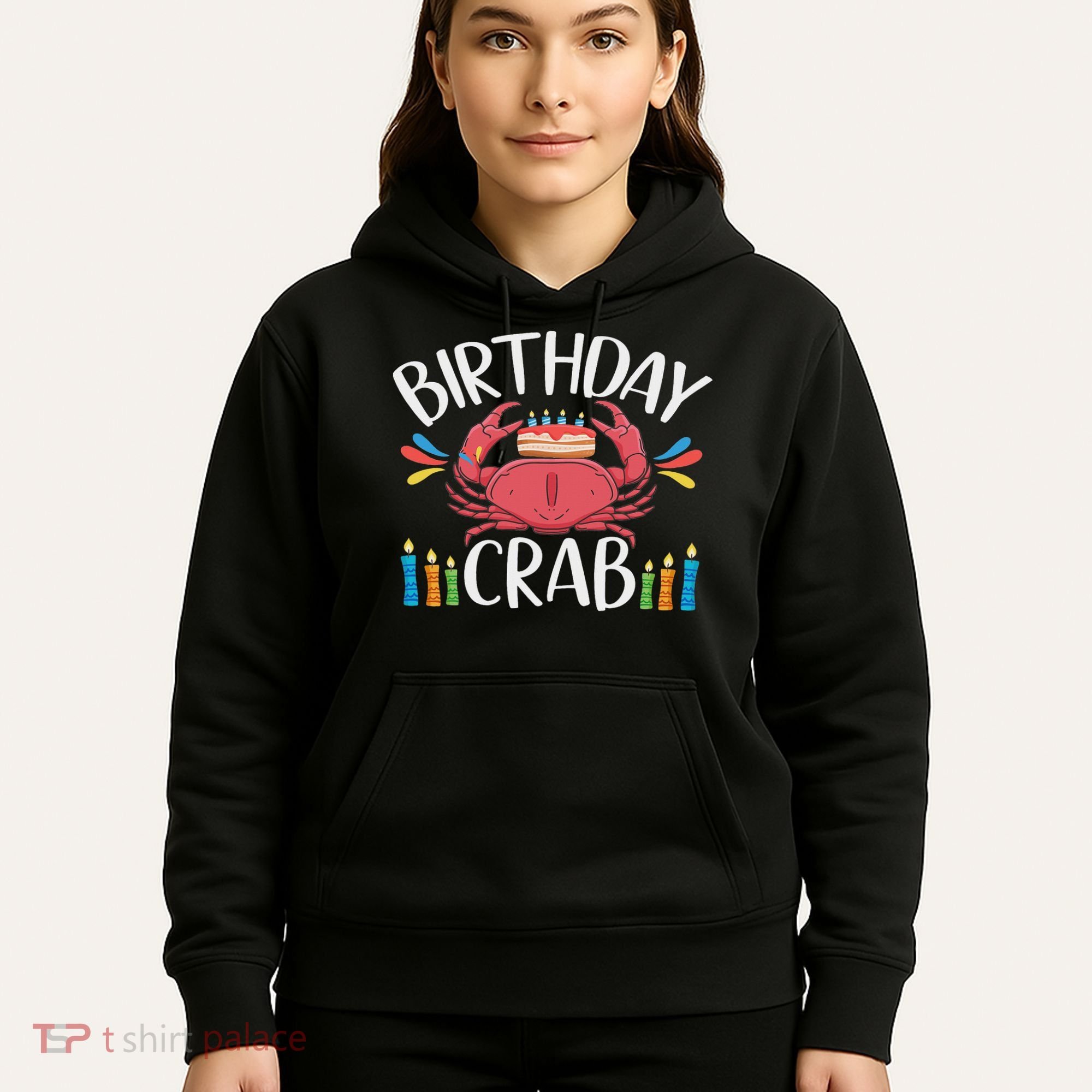 Crab Party Birthday Crab Birthday Hoodie