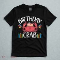 Crab Party Birthday Crab Birthday T-Shirt thumb 5