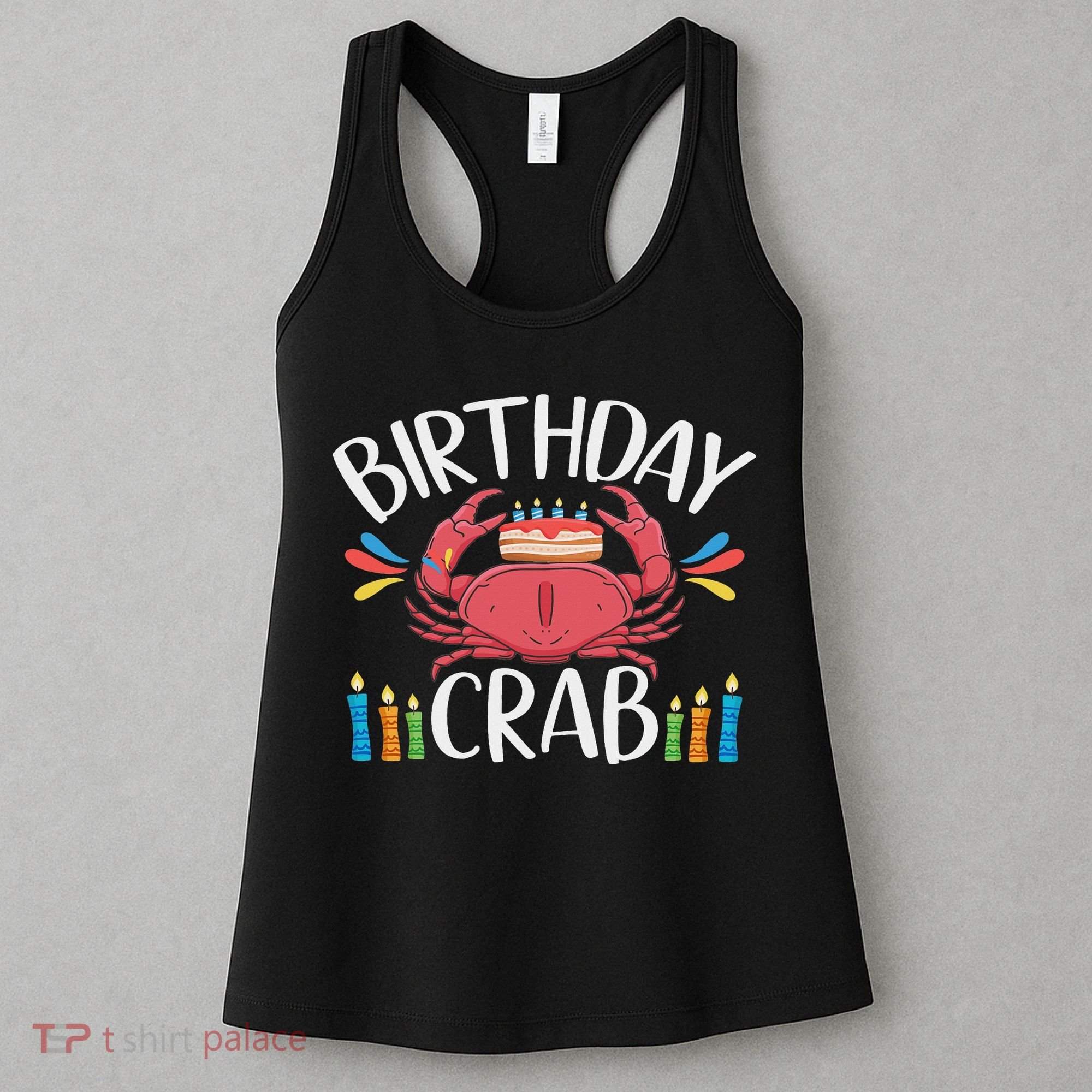 Crab Party Birthday Crab Birthday Women's Tank Top