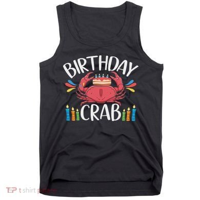 Crab Party Birthday Crab Birthday Tank Top
