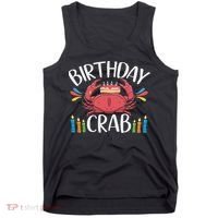 Crab Party Birthday Crab Birthday Tank Top thumb 0