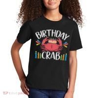 Crab Party Birthday Crab Birthday Kids T-Shirt thumb 2