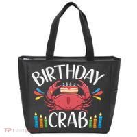 Crab Party Birthday Crab Birthday Tote Bag thumb 0