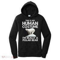 Cool Polar Bear For Women Human Costume Animal Halloween Women's Hoodie thumb 0