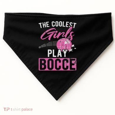 Coolest Play Bocce Ball USA-Made Doggie Bandana