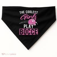 Coolest Play Bocce Ball USA-Made Doggie Bandana thumb 0
