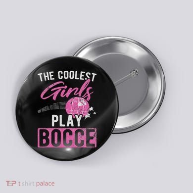 Coolest Play Bocce Ball Button