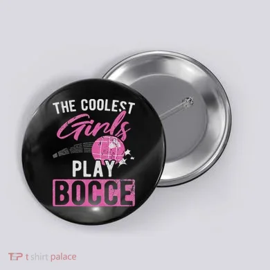 Coolest Play Bocce Ball Button