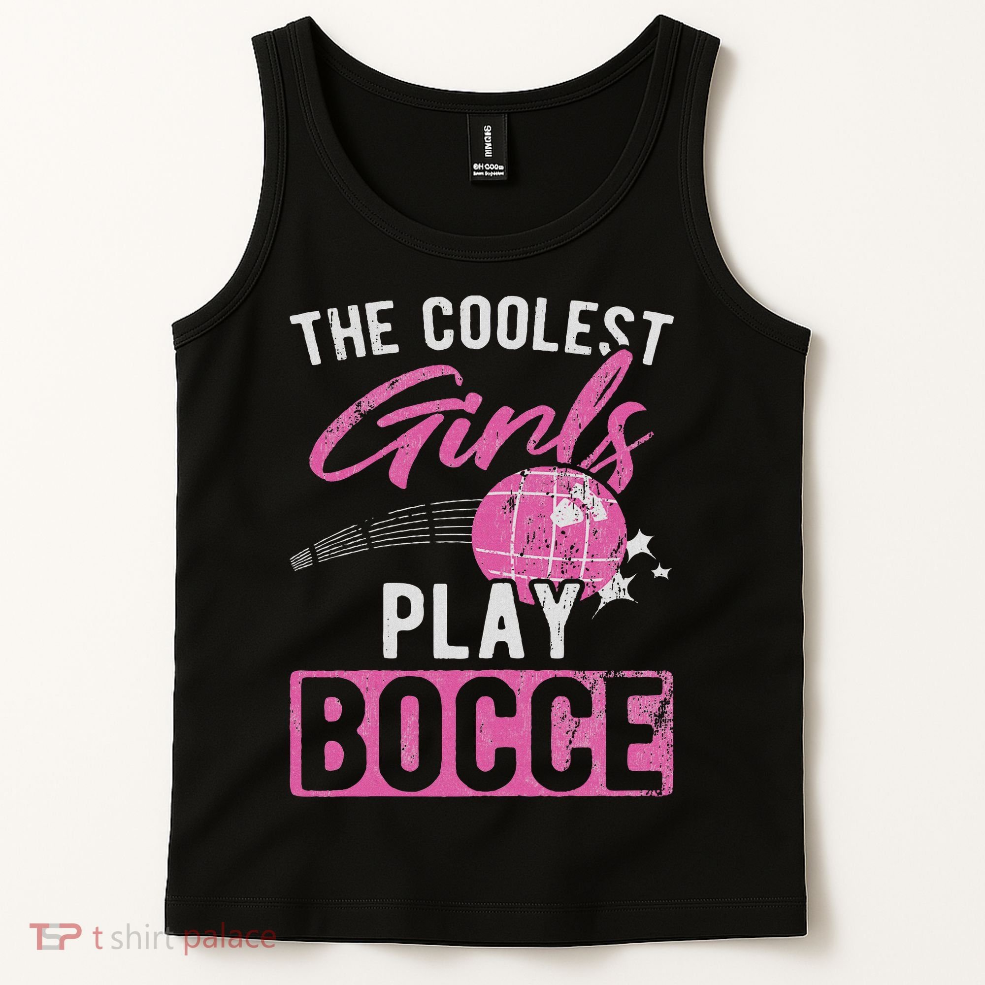 Coolest Play Bocce Ball Tank Top