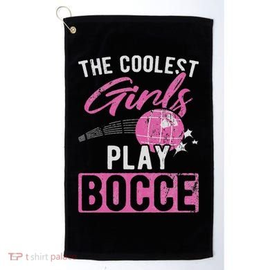Coolest Play Bocce Ball Golf Towel