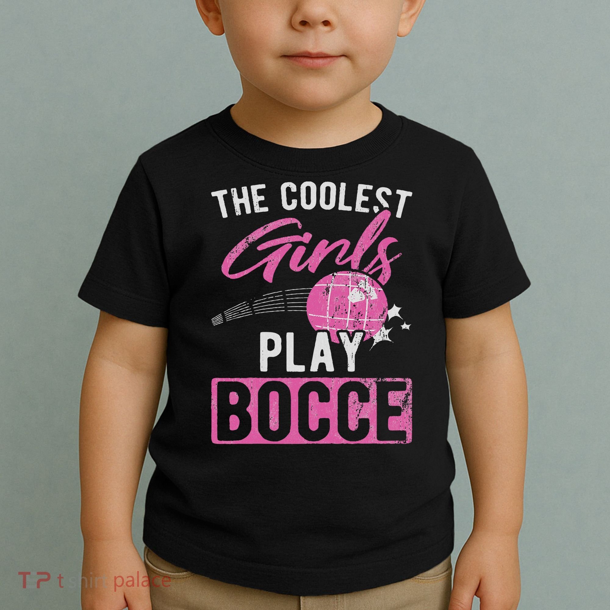 Coolest Play Bocce Ball Toddler T-Shirt