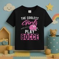 Coolest Play Bocce Ball Toddler T-Shirt thumb 3