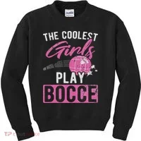 Coolest Play Bocce Ball Kids Sweatshirt thumb 0