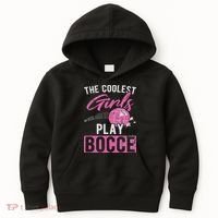 Coolest Play Bocce Ball Kids Hoodie thumb 0