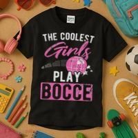Coolest Play Bocce Ball Kids T-Shirt thumb 3