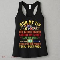Cool Pool Billiards Billiard Player Table Sport Game Play Gift Women's Tank Top thumb 3