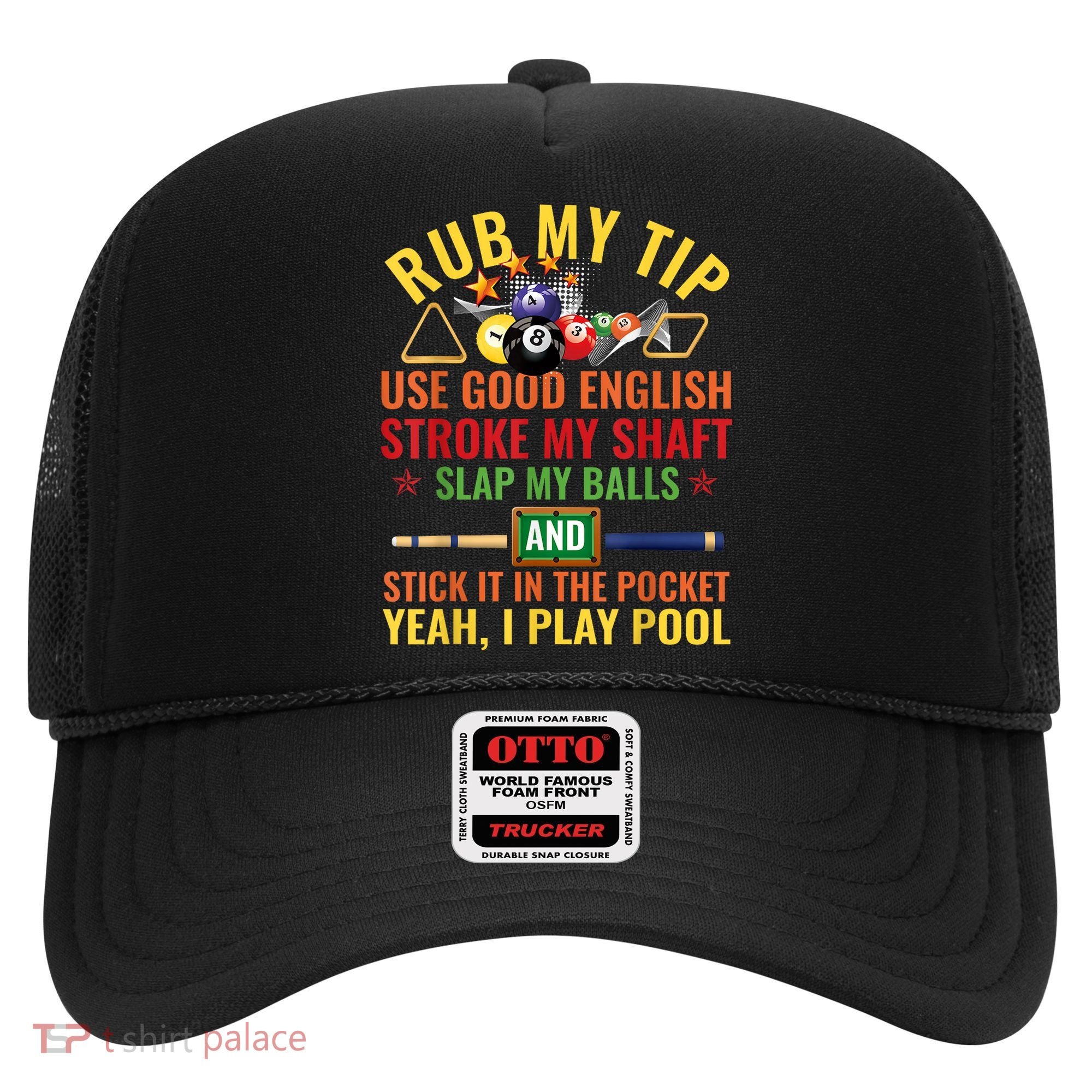 Cool Pool Billiards Billiard Player Table Sport Game Play Gift Hat