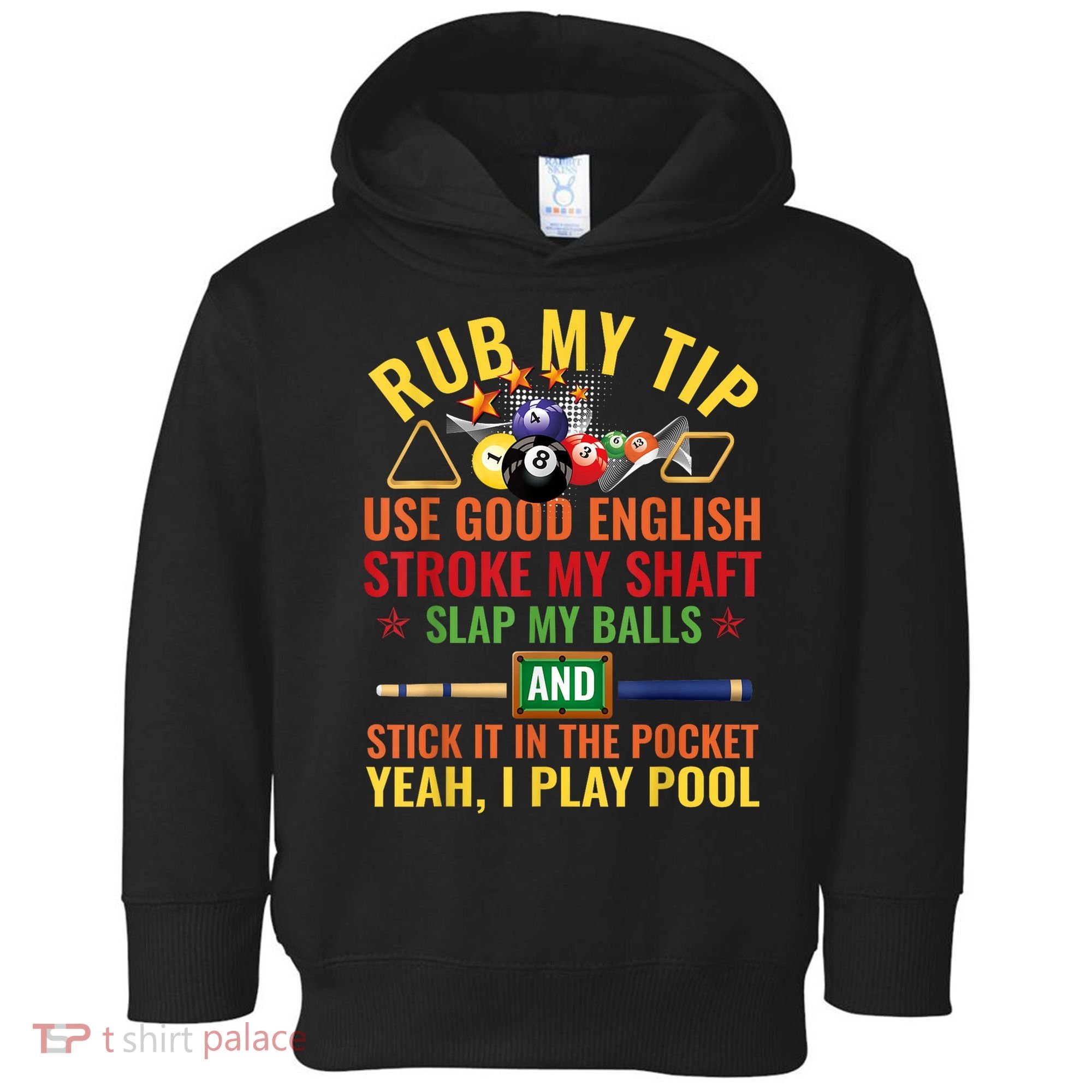 Cool Pool Billiards Billiard Player Table Sport Game Play Gift Toddler Hoodie