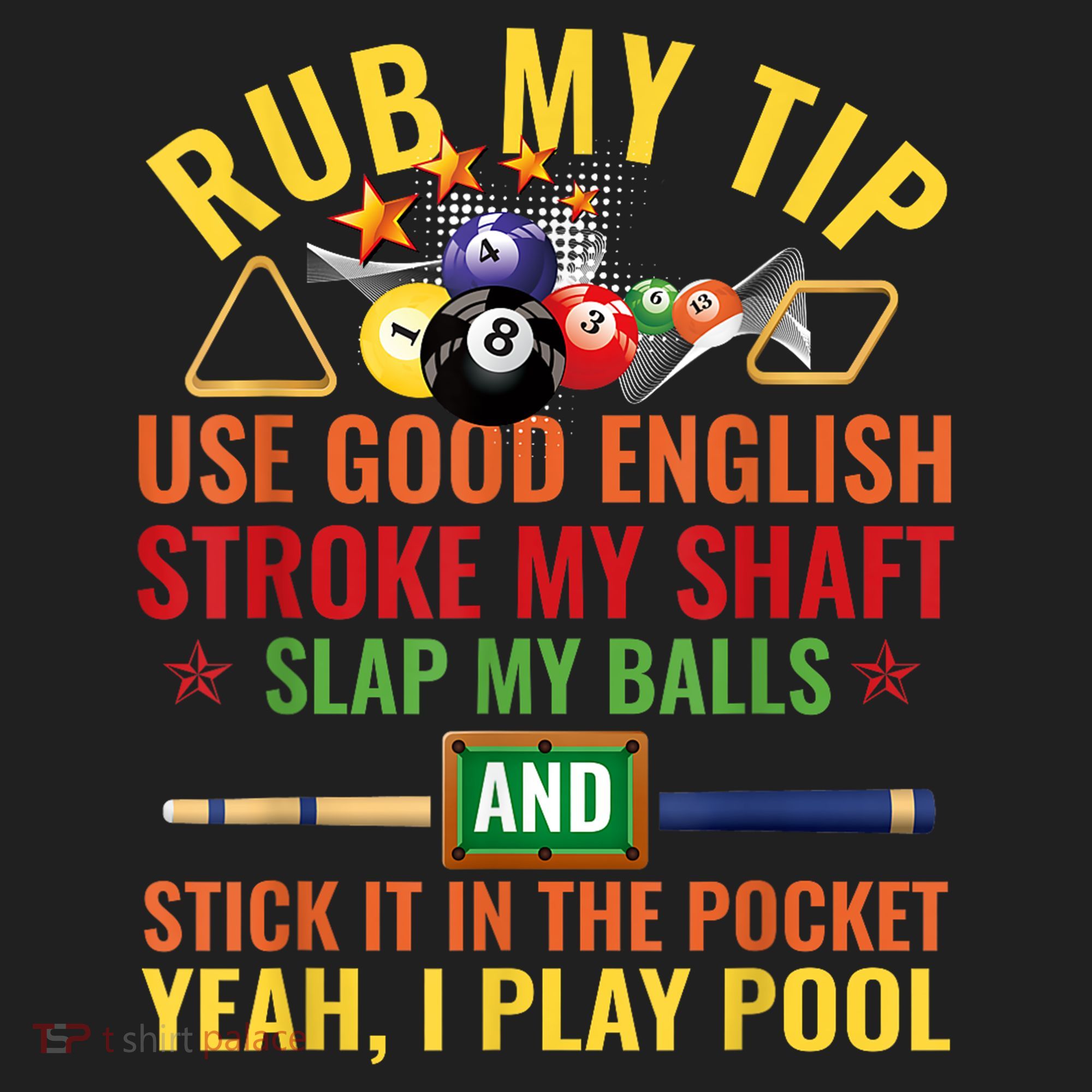 Cool Pool Billiards Billiard Player Table Sport Game Play Gift Golf Towel