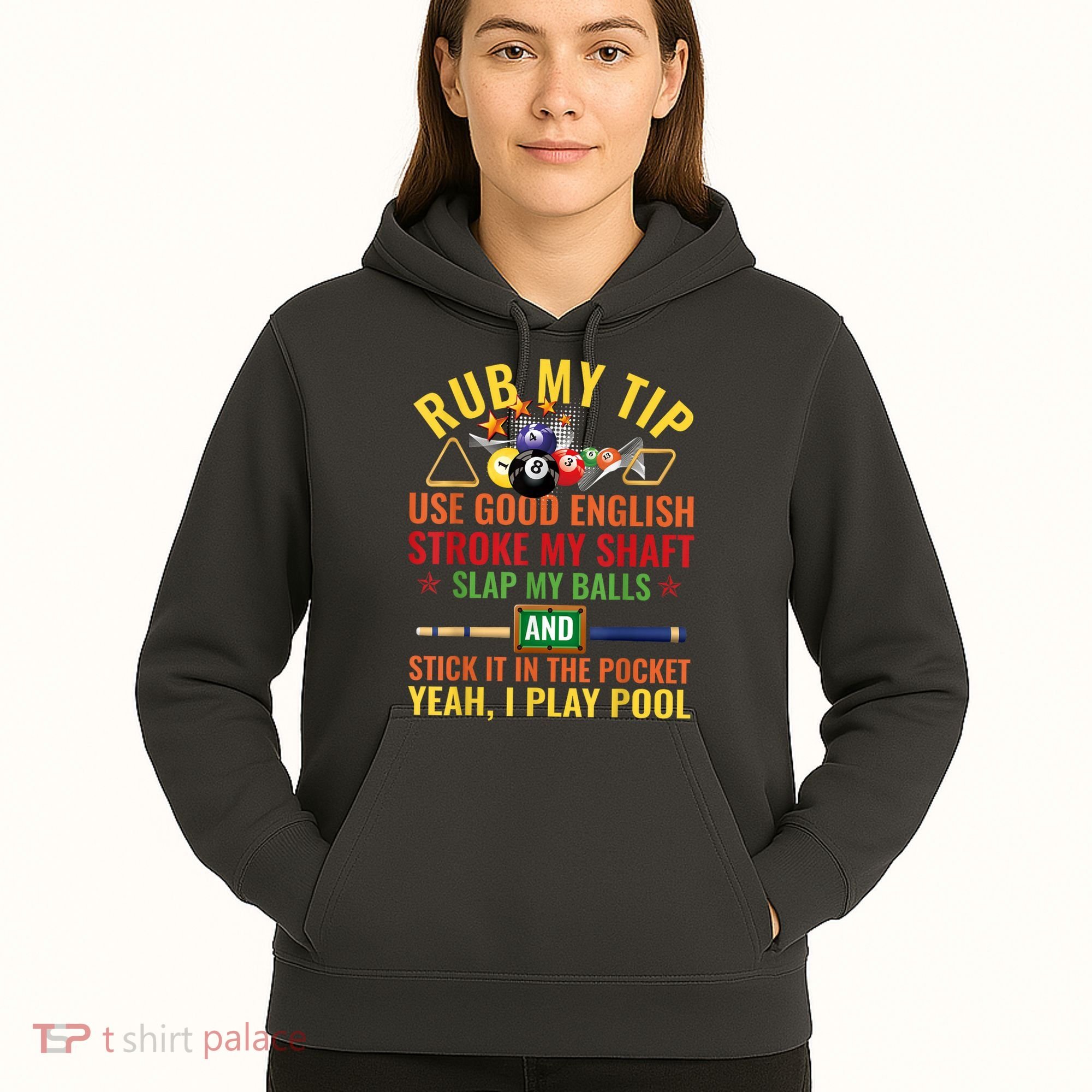 Cool Pool Billiards Billiard Player Table Sport Game Play Gift Hoodie