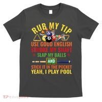 Cool Pool Billiards Billiard Player Table Sport Game Play Gift T-Shirt thumb 0