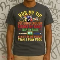 Cool Pool Billiards Billiard Player Table Sport Game Play Gift T-Shirt thumb 3