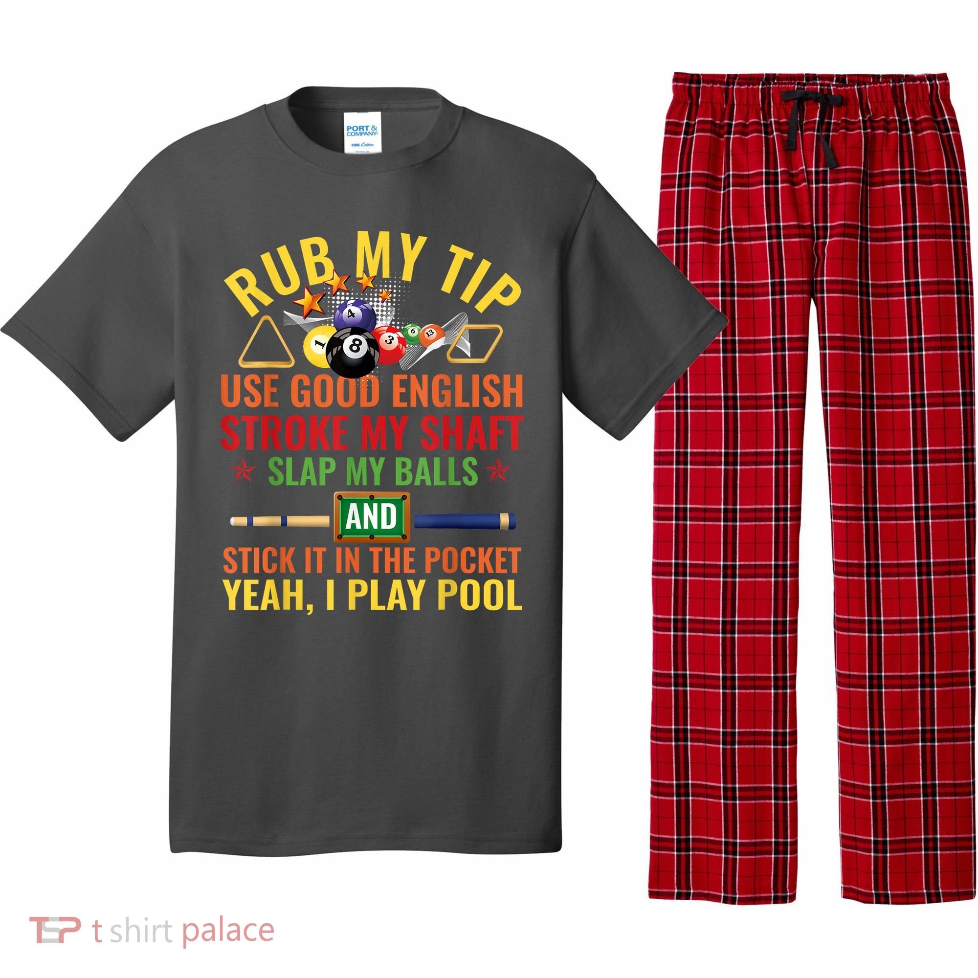 Cool Pool Billiards Billiard Player Table Sport Game Play Gift Pajama Set