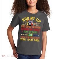 Cool Pool Billiards Billiard Player Table Sport Game Play Gift Kids T-Shirt thumb 2