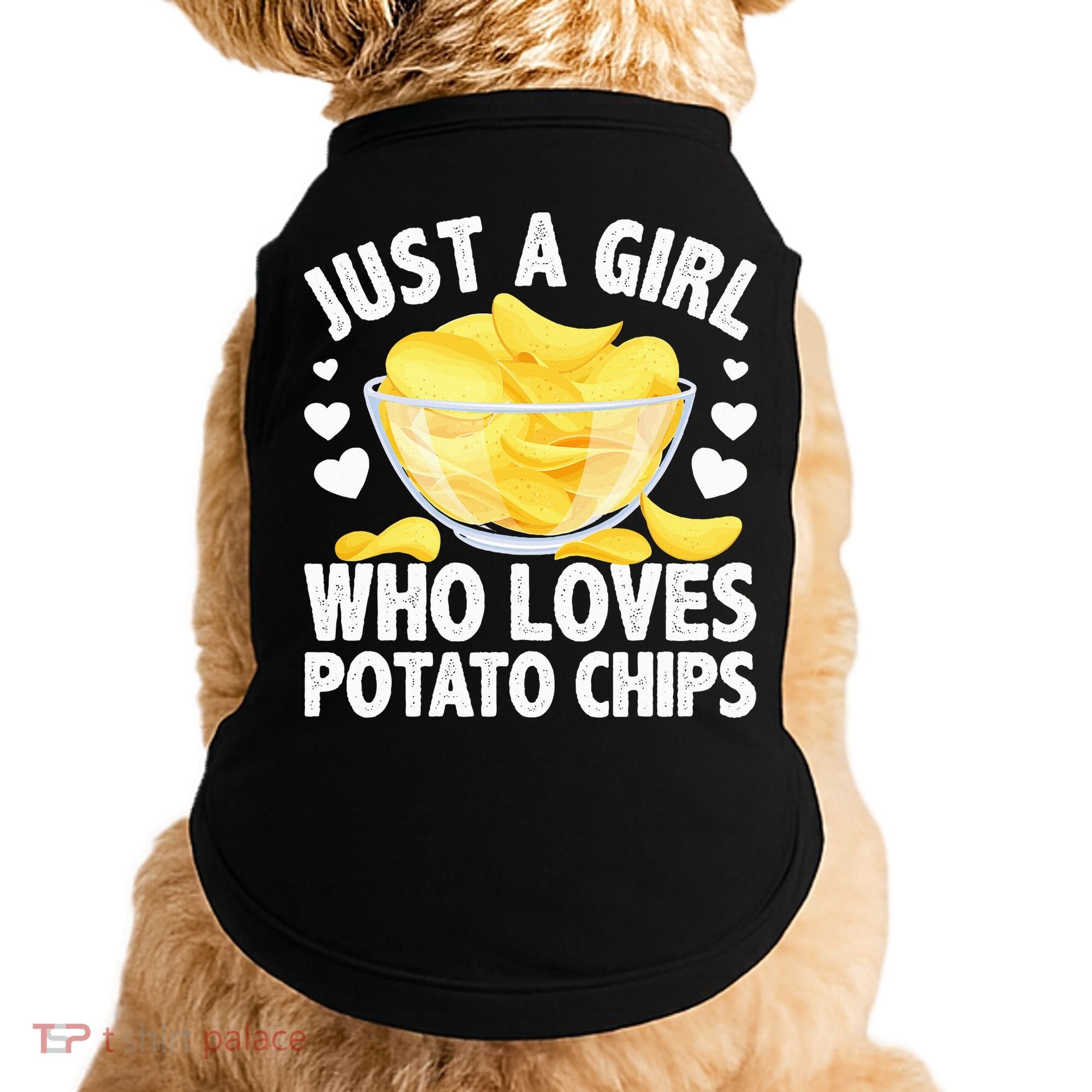 Cool Potato Chip Bag Chips Snack Food Doggie Tank