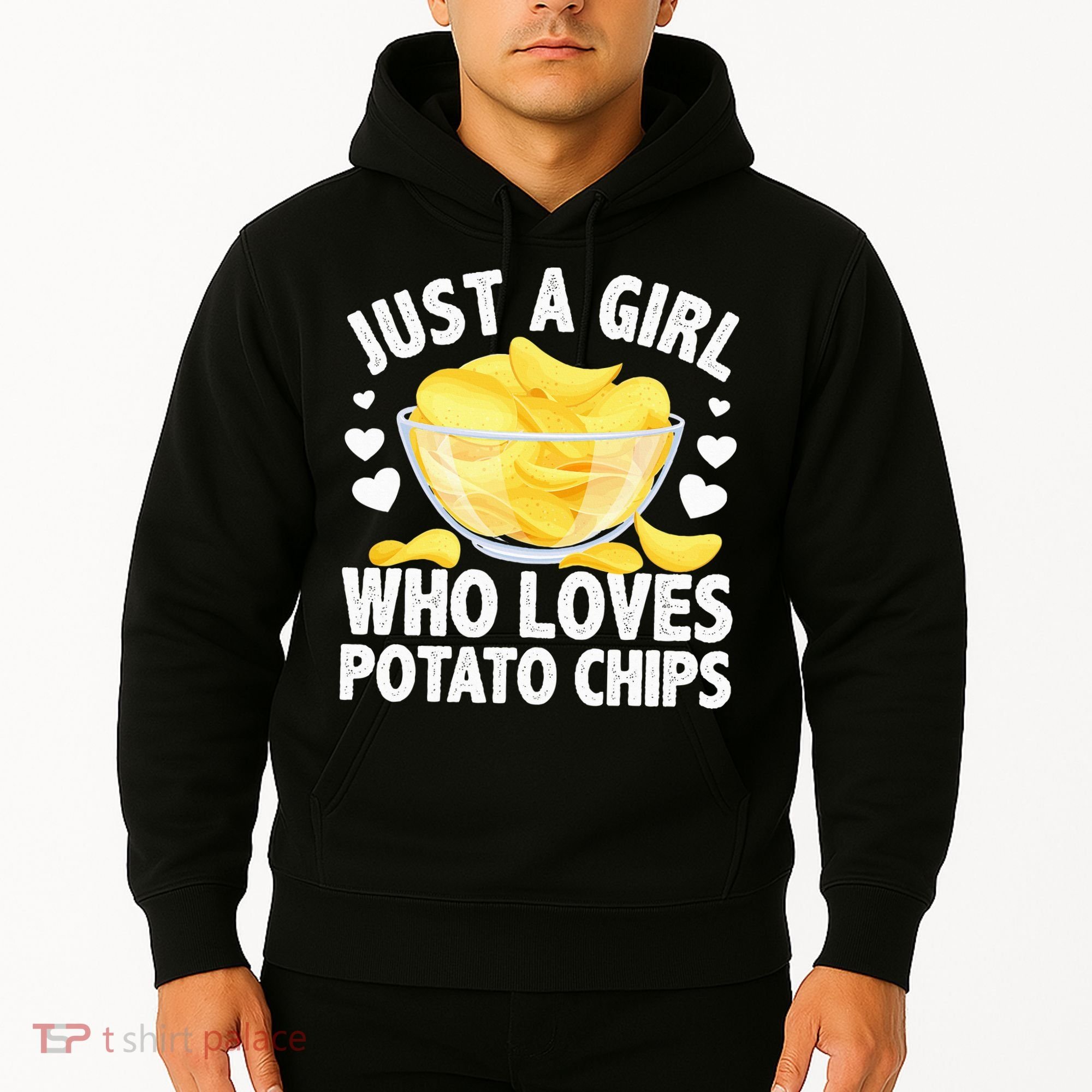 Cool Potato Chip Bag Chips Snack Food Hoodie