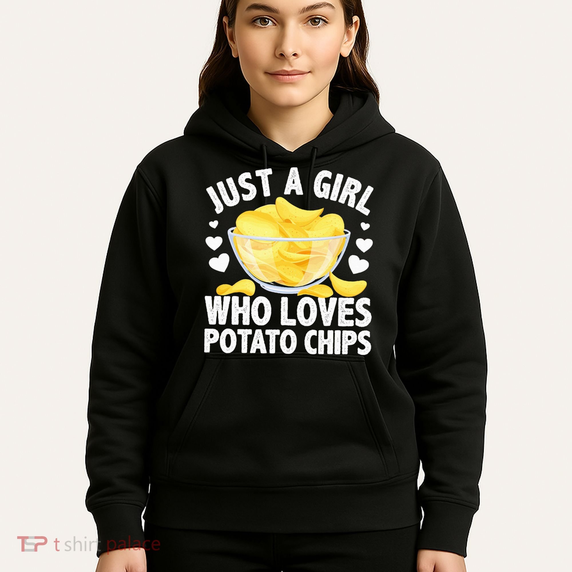 Cool Potato Chip Bag Chips Snack Food Hoodie