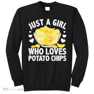 Cool Potato Chip Bag Chips Snack Food Sweatshirt