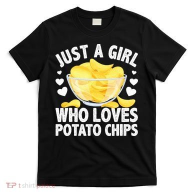 Cool Potato Chip Bag Chips Snack Food T-Shirt