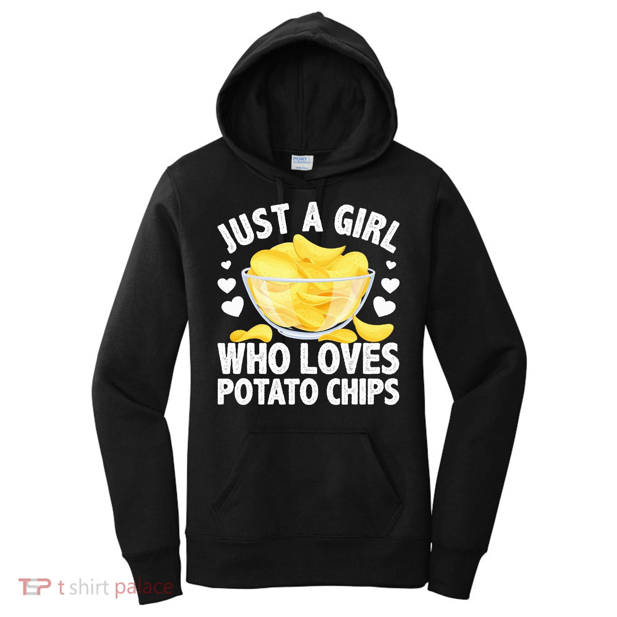 Cool Potato Chip Bag Chips Snack Food Women's Hoodie