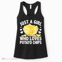 Cool Potato Chip Bag Chips Snack Food Women's Tank Top thumb 0