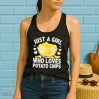 Cool Potato Chip Bag Chips Snack Food Women's Tank Top thumb 2