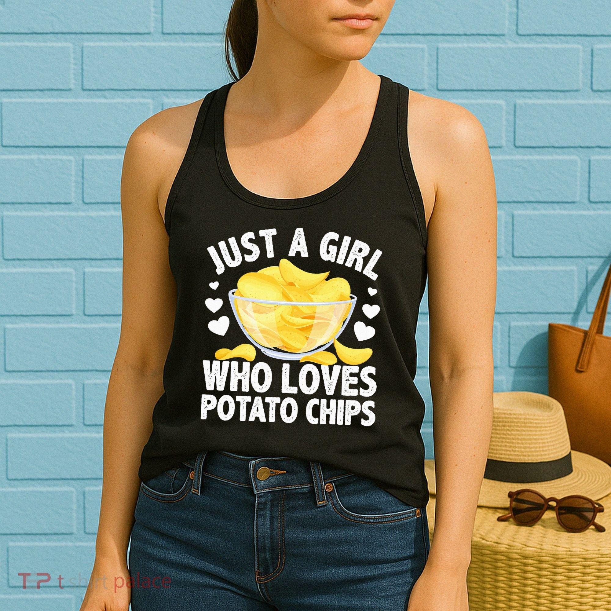 Cool Potato Chip Bag Chips Snack Food Women's Tank Top