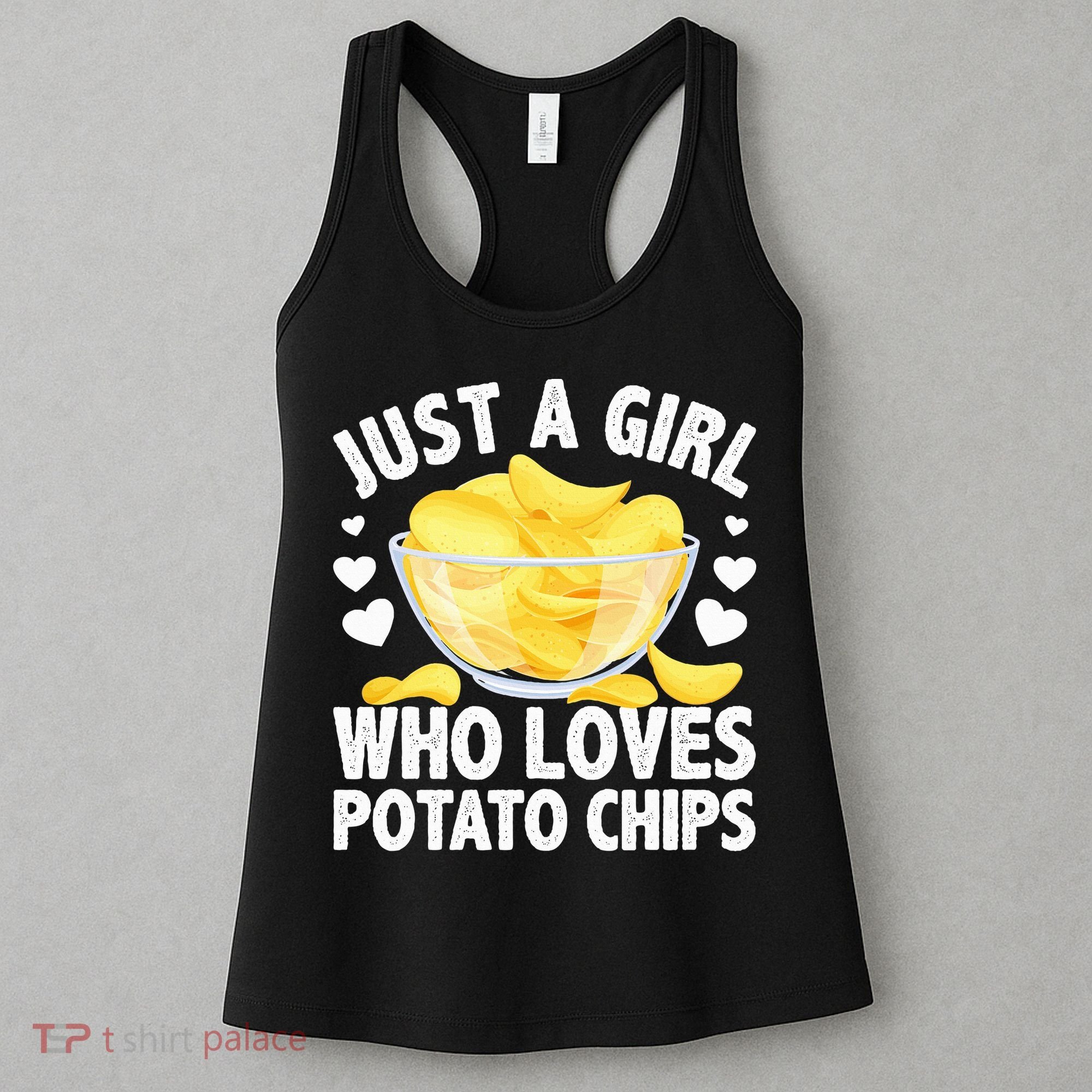 Cool Potato Chip Bag Chips Snack Food Women's Tank Top