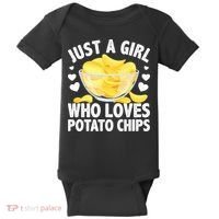 Cool Potato Chip Bag Chips Snack Food Baby Bodysuit thumb 0