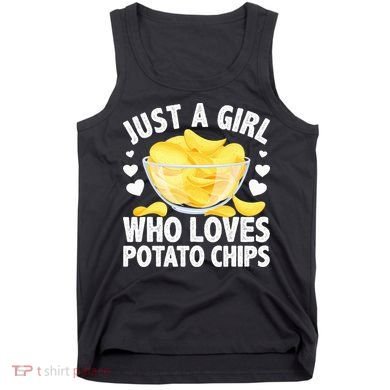 Cool Potato Chip Bag Chips Snack Food Tank Top