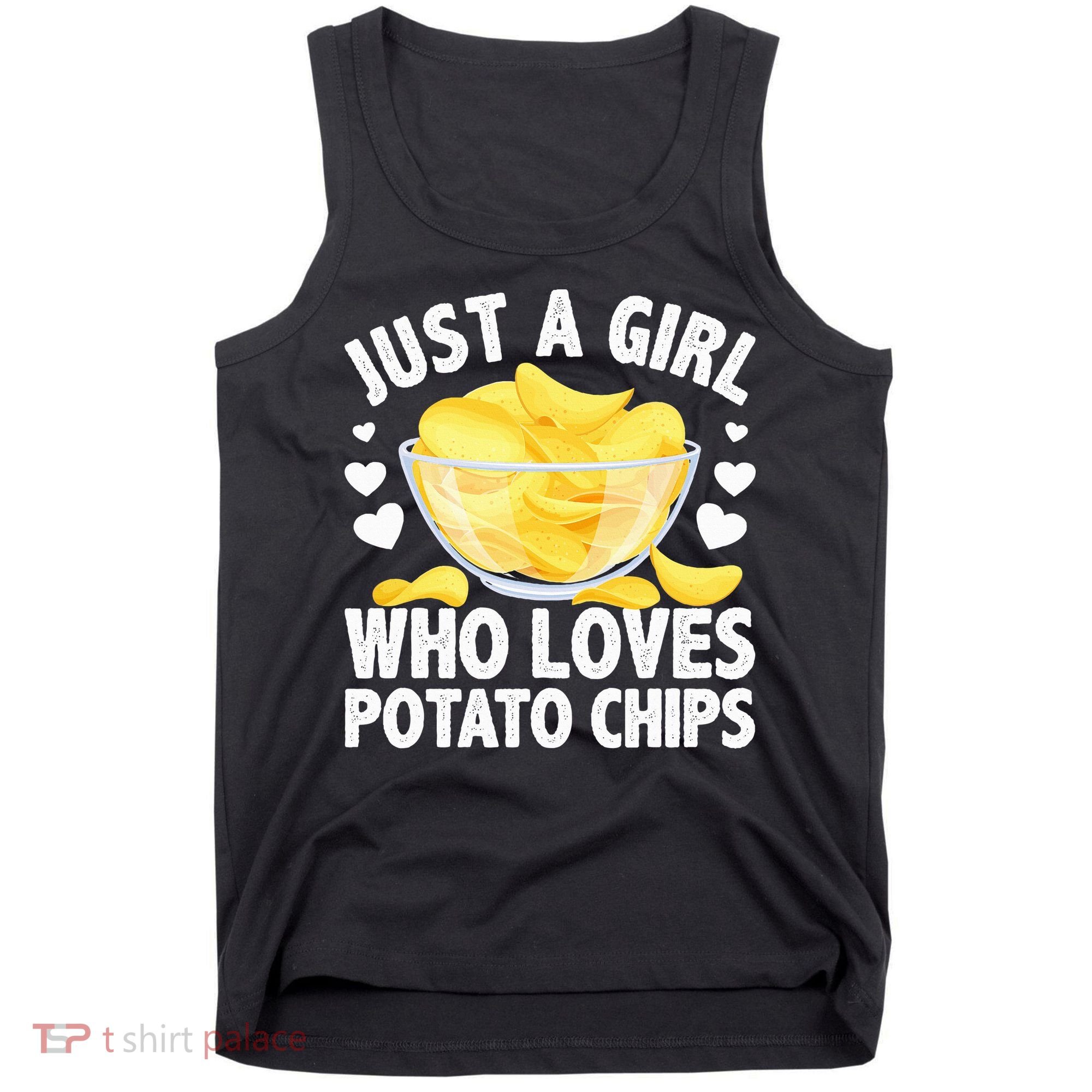 Cool Potato Chip Bag Chips Snack Food Tank Top