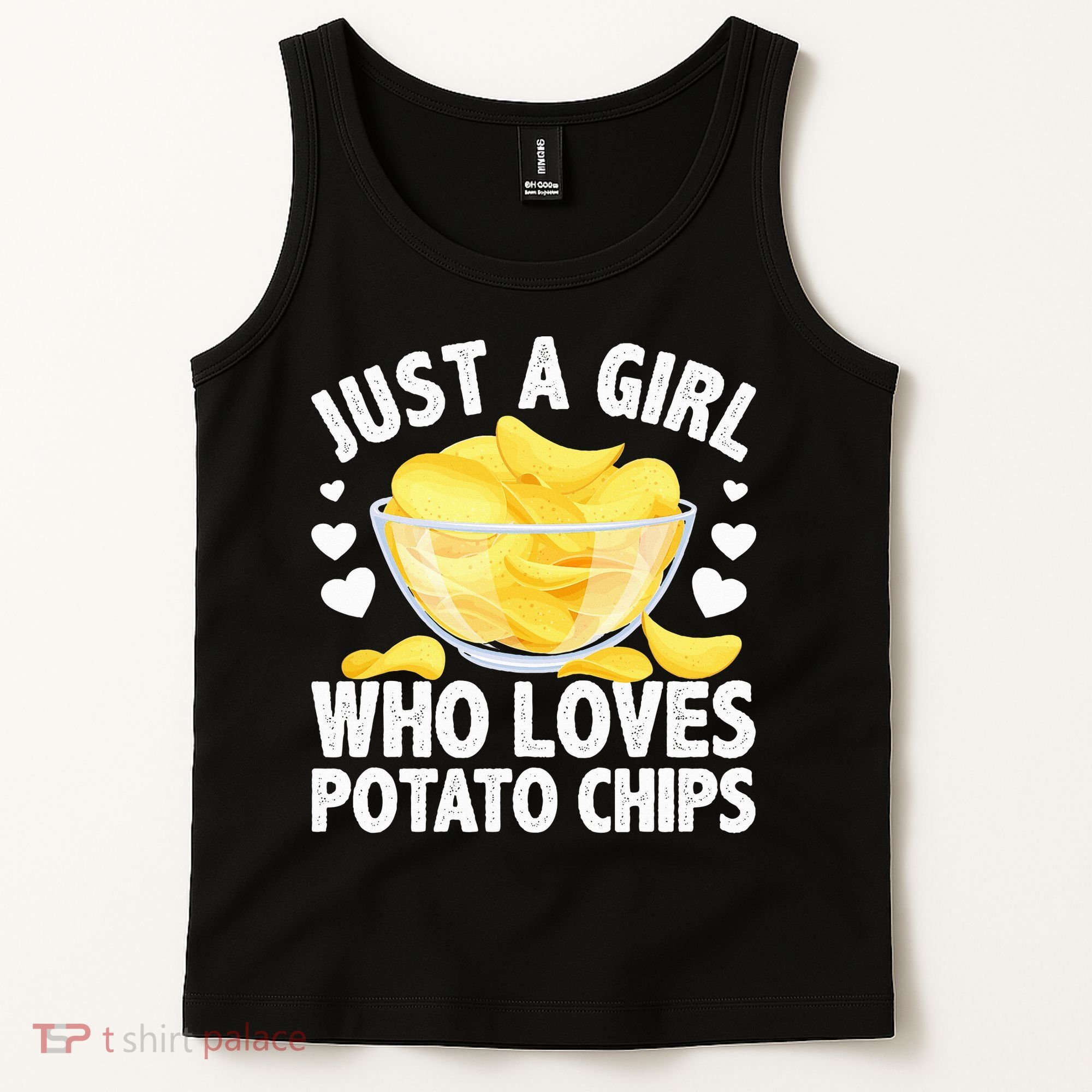 Cool Potato Chip Bag Chips Snack Food Tank Top