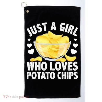 Cool Potato Chip Bag Chips Snack Food Golf Towel