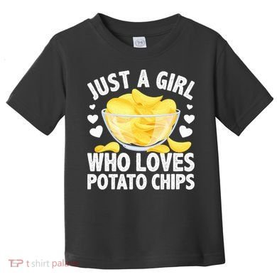 Cool Potato Chip Bag Chips Snack Food Toddler T-Shirt