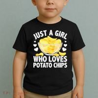 Cool Potato Chip Bag Chips Snack Food Toddler T-Shirt thumb 2