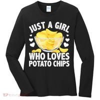 Cool Potato Chip Bag Chips Snack Food Women's Long Sleeve Shirt thumb 0