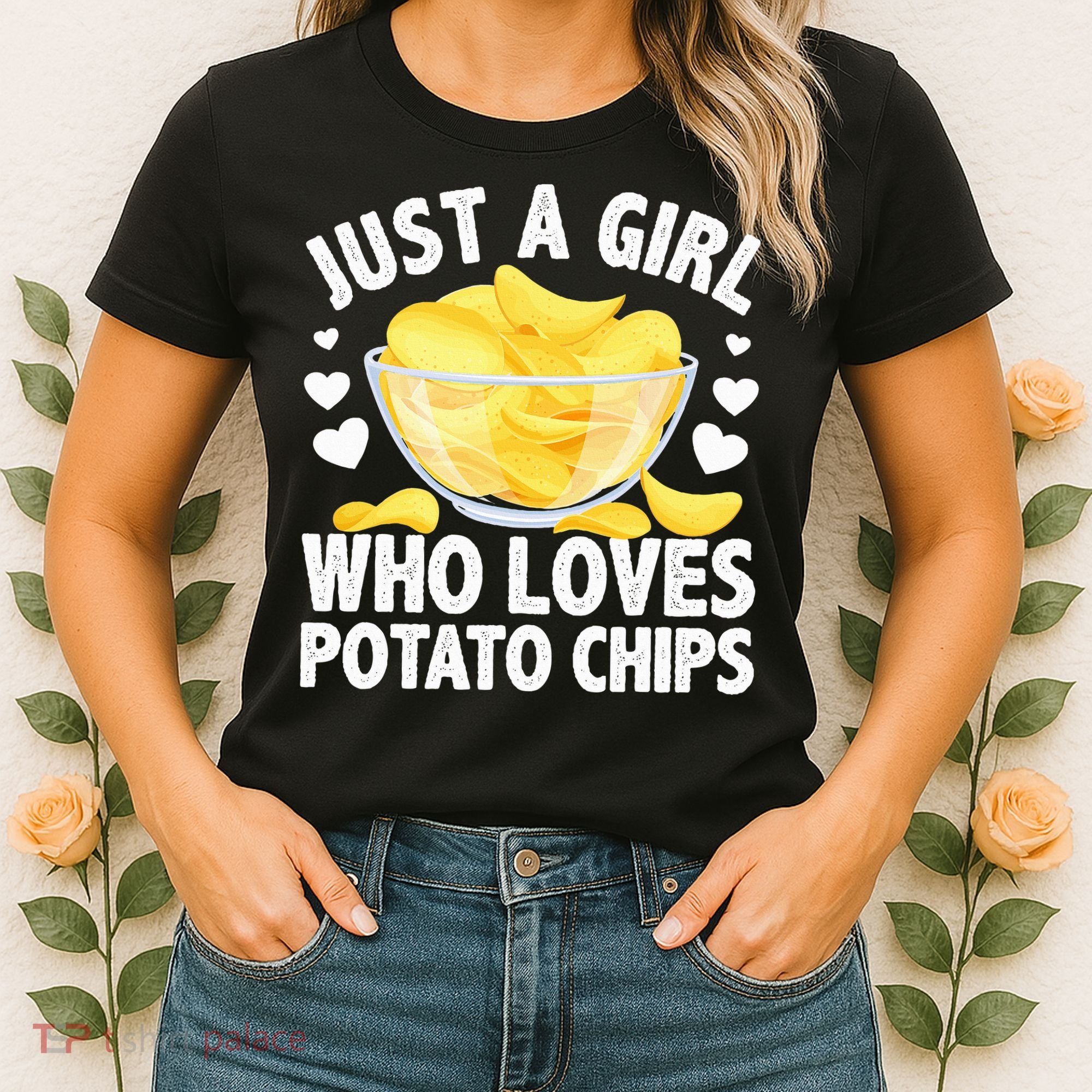 Cool Potato Chip Bag Chips Snack Food Women's T-Shirt