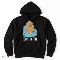 Couch Potato Cute Kawaii Funny Potato Costume Hoodie thumb 0